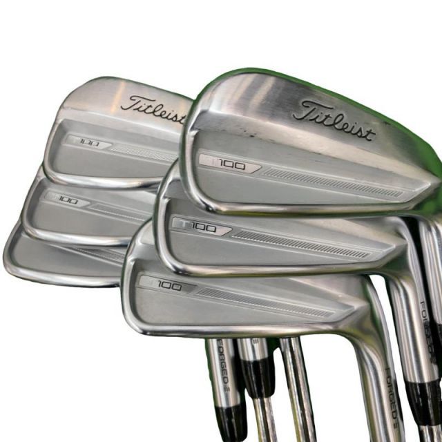 【中古】 タイトリスト Titleist T100(2023) 6S アイアンセット IR 純正特注シャフト (フレックスS) メンズ 男性用 右利き 右用 Cランク ゴルフクラブ 57,911円