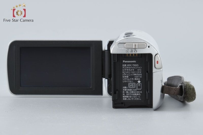 【中古】Panasonic パナソニック HDC-TM45 クリアホワイト デジタルハイビジョンビデオカメラ 【中古】Panasonic パナソニック HDC-TM45 クリアホワイト デジタルハイビジョンビデオカメラ