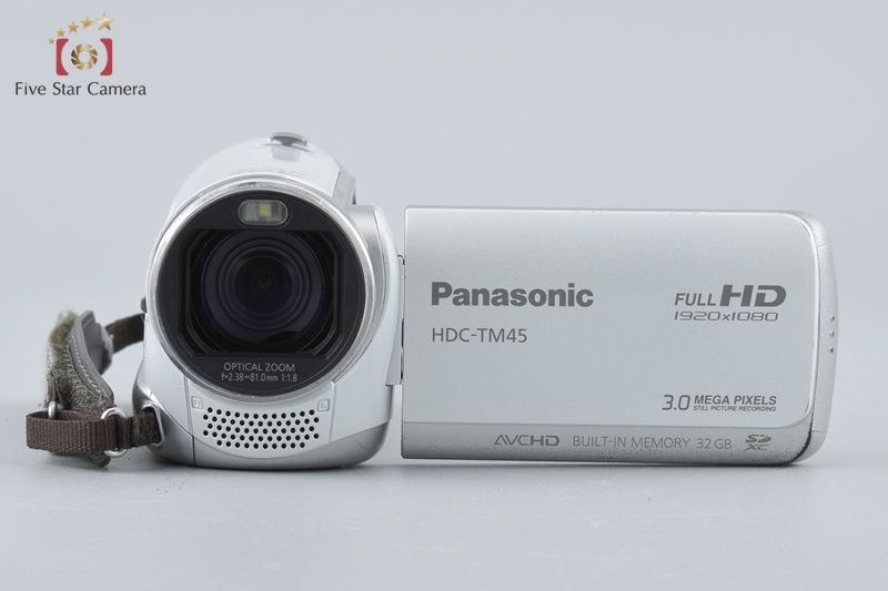 【中古】Panasonic パナソニック HDC-TM45 クリアホワイト デジタルハイビジョンビデオカメラ 【中古】Panasonic パナソニック HDC-TM45 クリアホワイト デジタルハイビジョンビデオカメラ