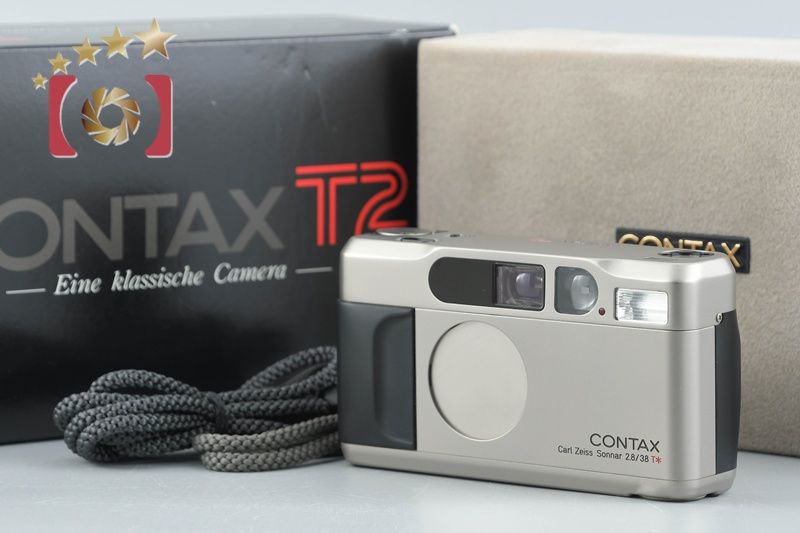 【中古】CONTAX コンタックス T2 コンパクトフィルムカメラ 元箱付き
