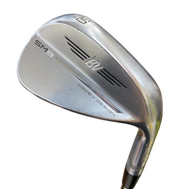 【中古】 タイトリスト VOKEY SPIN MILLED SM9 ツアークロム 50°/08°F ウェッジ WG Dynamic Gold (フレックスS) メンズ 男性用 右利き 右用 Cランク ゴルフクラブ