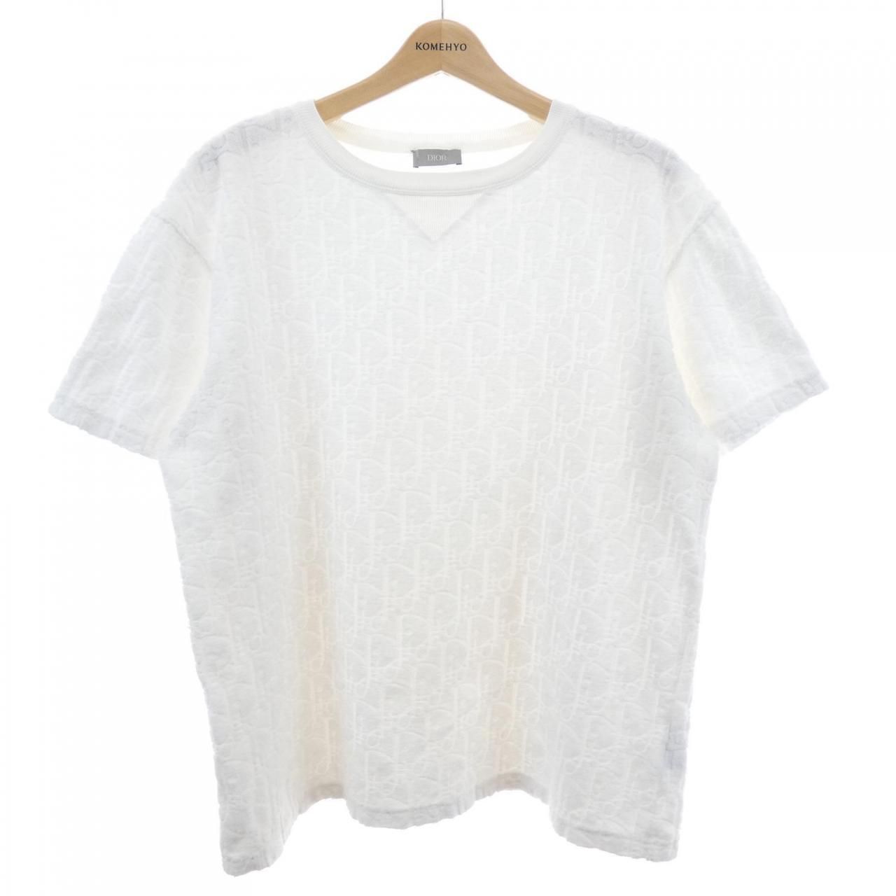 ディオール DIOR ディオールオブリークテリーコットンジャガード　OBLIQUE 113J692A0614 Tシャツ