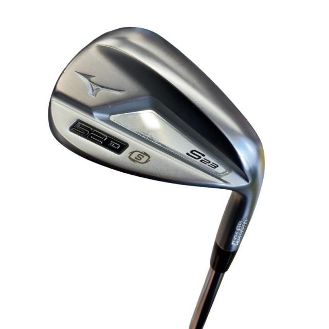 【中古】 ミズノ Mizuno S23(ホワイトサテン) 52°/10°S ウェッジ WG 純正特注シャフト (フレックスS) メンズ 男性用 右利き 右用 Cランク ゴルフクラブ
