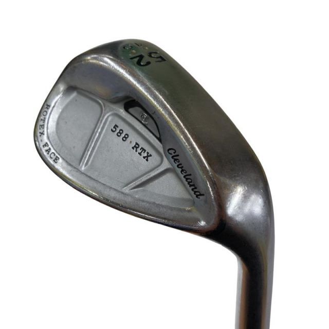 【中古】 クリーブランド Cleveland 588 RTX キャビティバック クローム 52°/10° ウェッジ WG Dynamic Gold (フレックスS) メンズ 男性用 右利き 右用 Cランク ゴルフクラブ