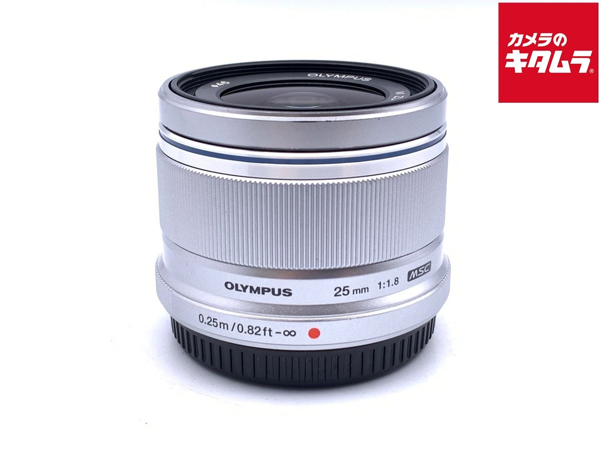 【中古】 【良品】 オリンパス M.ZUIKO DIGITAL 25mm F1.8 シルバー