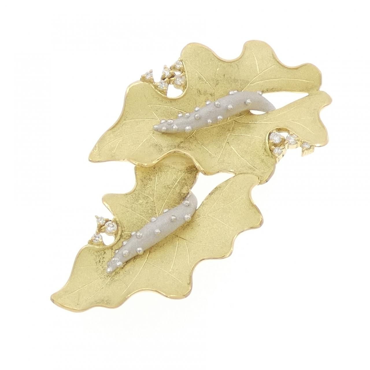 タムラシュンイチ ダイヤモンド ブローチ 0.26CT 292,770円