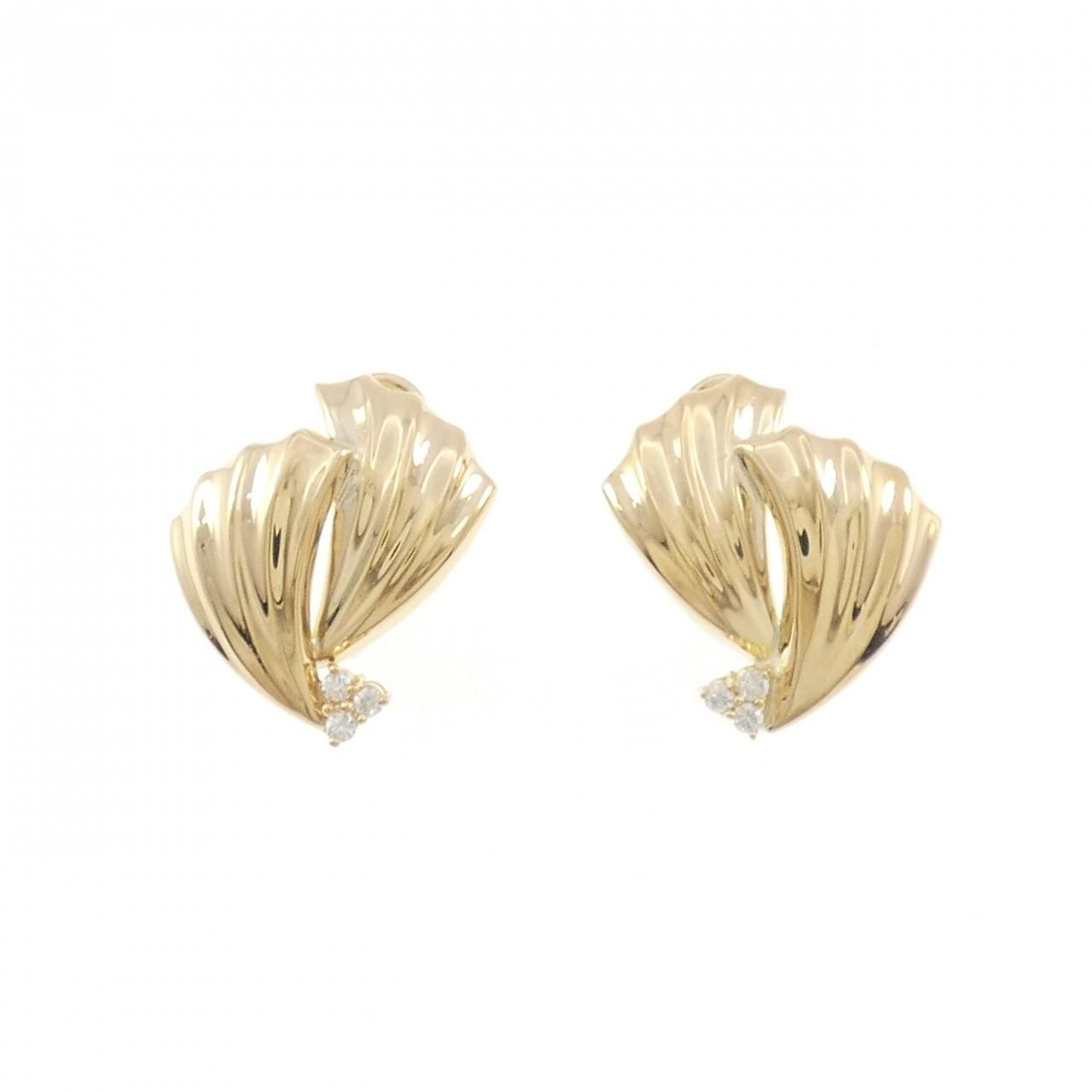 ジュネ ダイヤモンド イヤリング 0.10CT