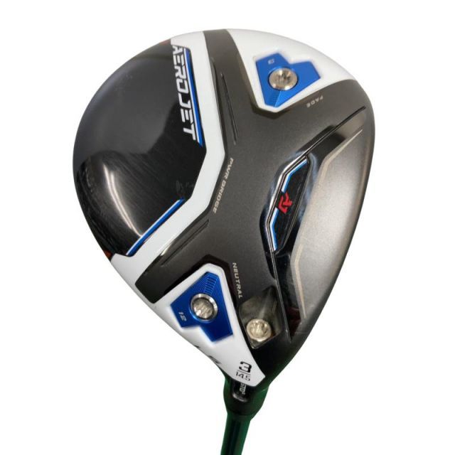 【中古】 コブラ cobra AEROJET LS 3W フェアウェイウッド FW SPEEDER NX GREEN 60 (フレックスS) メンズ 男性用 右利き 右用 Bランク ゴルフクラブ