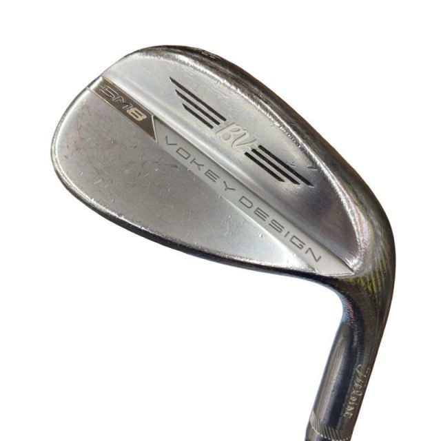 【中古】 タイトリスト VOKEY SPIN MILLED SM8 ツアークロム 58°/14°K ウェッジ WG NS PRO MODUS3 TOUR105 (フレックスS) メンズ 男性用 右利き 右用 Cランク ゴルフクラブ