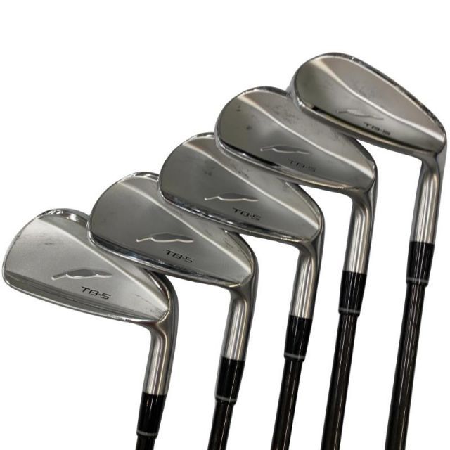 【中古】 フォーティーン TB-5 FORGED 5S アイアンセット IR 純正特注シャフト (フレックスS) メンズ 男性用 右利き 右用 Cランク ゴルフクラブ