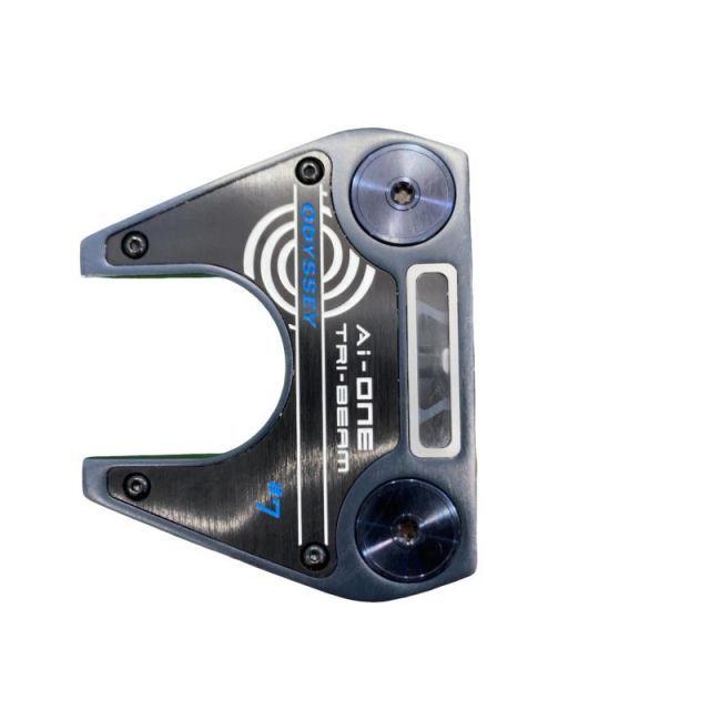 【中古】 オデッセイ Ai-ONE TRI-BEAM #7 34インチ パター PT STROKE LAB 90 スチール (フレックスその他) メンズ 男性用 右利き 右用 Cランク ゴルフクラブ
