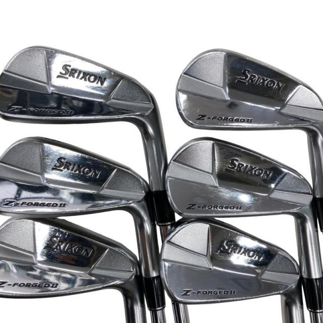 【中古】 ダンロップ SRIXON Z-FORGED II 6S アイアンセット IR Dynamic Gold D.S.T (フレックスS) メンズ 男性用 右利き 右用 Cランク ゴルフクラブ