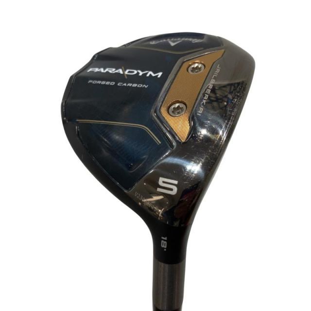 【中古】 キャロウェイ PARADYM 5W フェアウェイウッド FW 純正特注シャフト (フレックスS) メンズ 男性用 右利き 右用 Cランク ゴルフクラブ