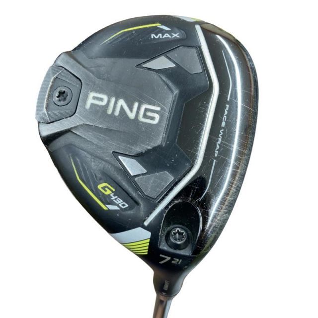 中古】 ピン G430 MAX 7W フェアウェイウッド FW ALTA J CB BLACK(FW
