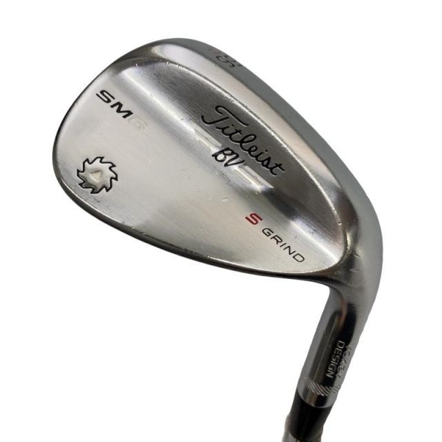 【中古】 タイトリスト VOKEY SPIN MILLED SM6 ツアークロム 56°/10°S ウェッジ WG Dynamic Gold (フレックスS) メンズ 男性用 右利き 右用 Cランク ゴルフクラブ