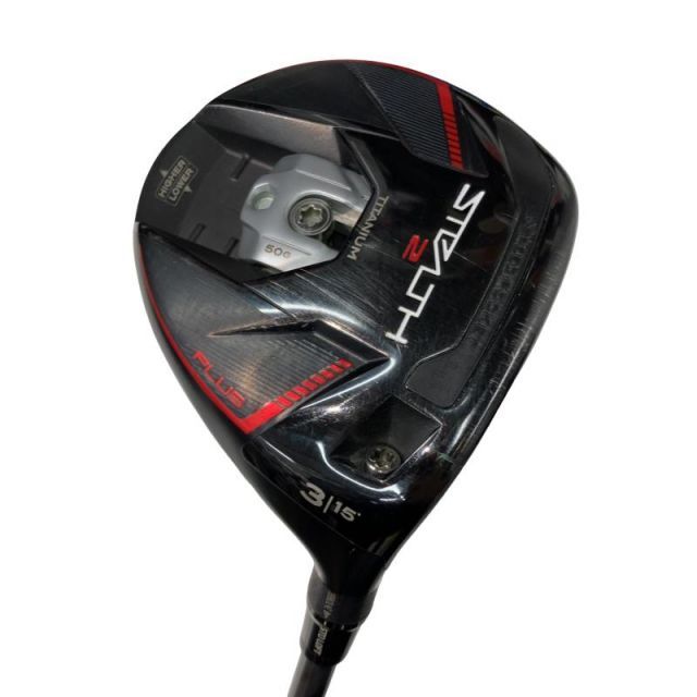 【中古】 テーラーメイド STEALTH2 PLUS 3W フェアウェイウッド FW リシャフト (フレックスその他) メンズ 男性用 右利き 右用 Cランク ゴルフクラブ