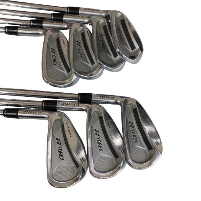 【中古】 ヨネックス EZONE CB 501 FORGED 7S レフティ アイアンセット IR 純正特注シャフト (フレックスX) メンズ 男性用 左利き レフティ 左用 Cランク ゴルフクラブ