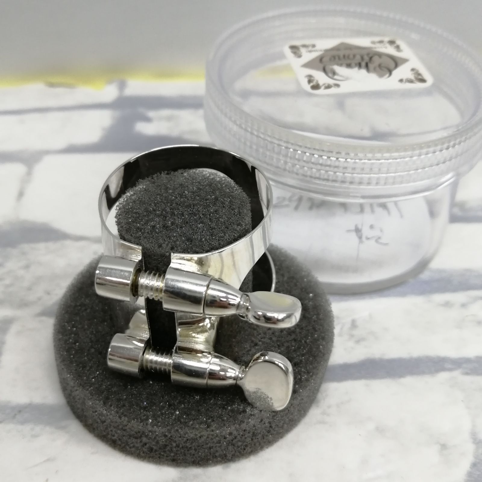 希少品】WoodStone ウッドストーン リガチャー B♭ クラリネット 総銀