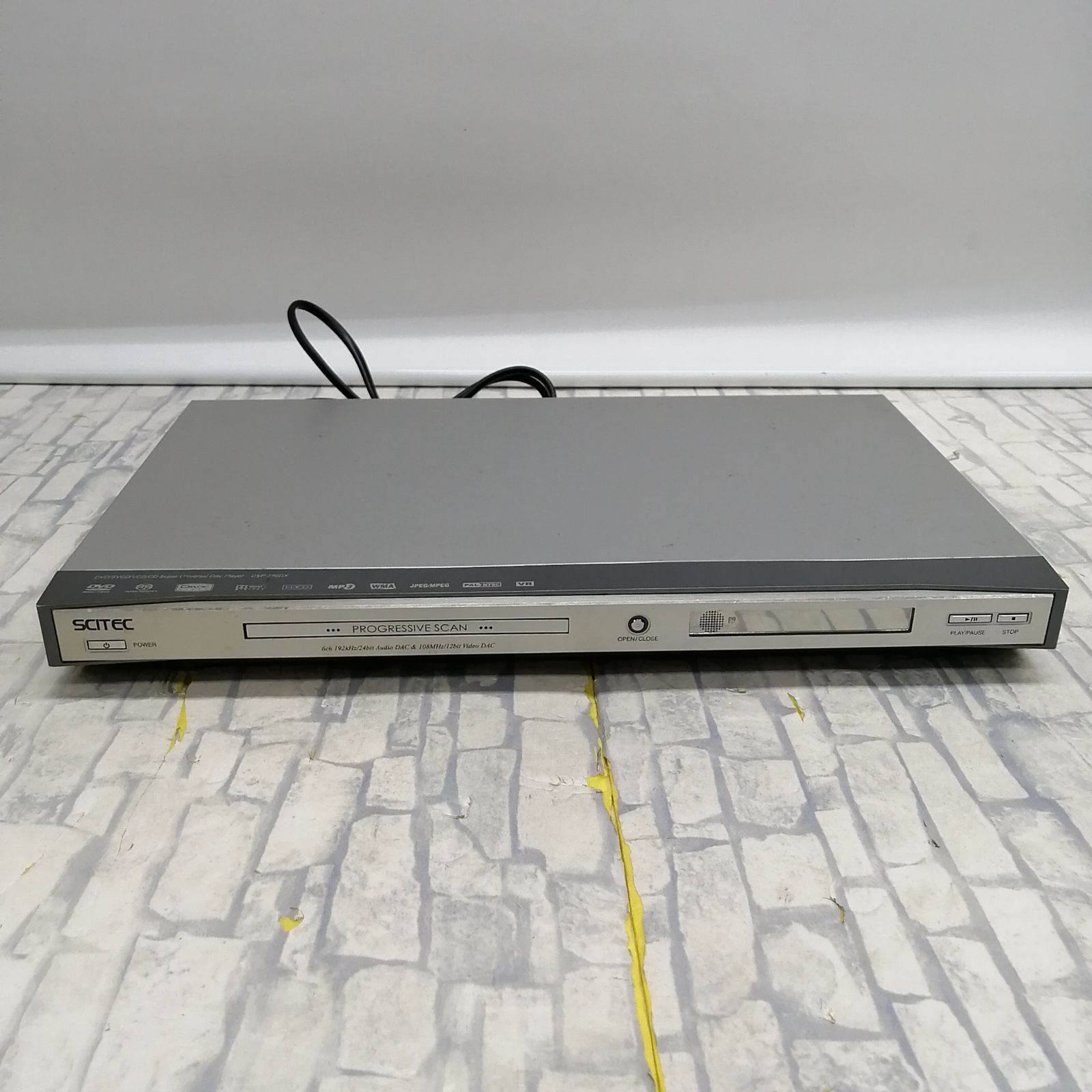 【動作品】scitec DVDプレーヤー dvp-750dx M2128-