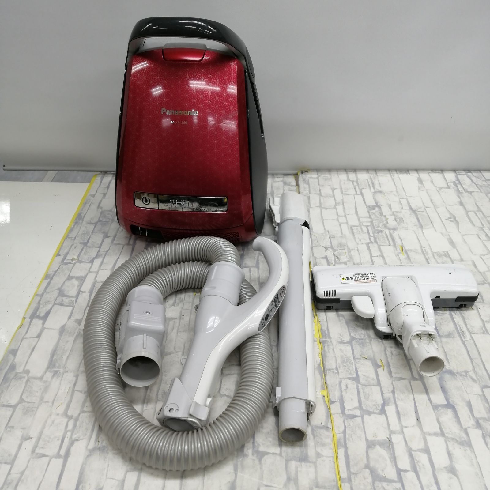 【動作品】Panasonic 掃除機 MC-PA36G M2138-