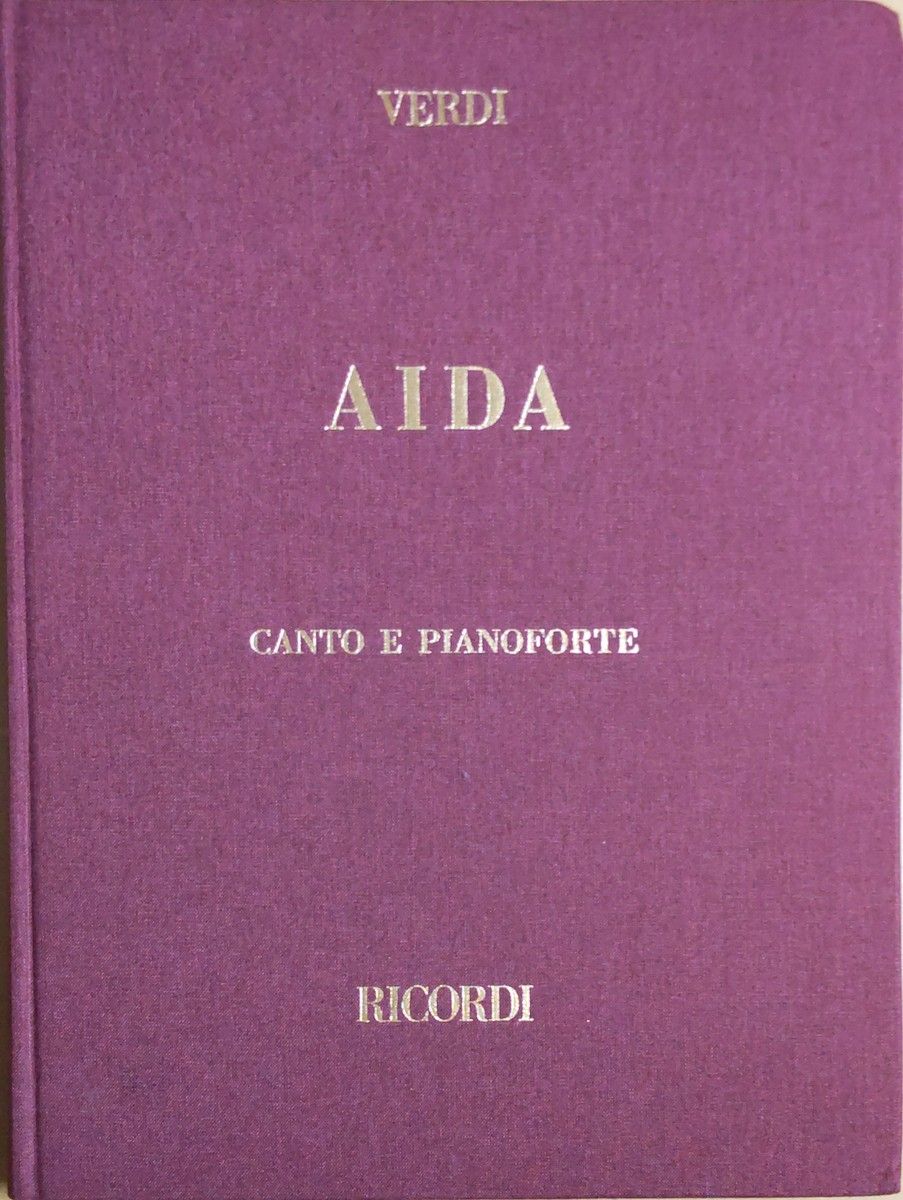 ヴェルディ アイーダ (ヴォーカルスコア) 輸入楽譜 Verdi Aida