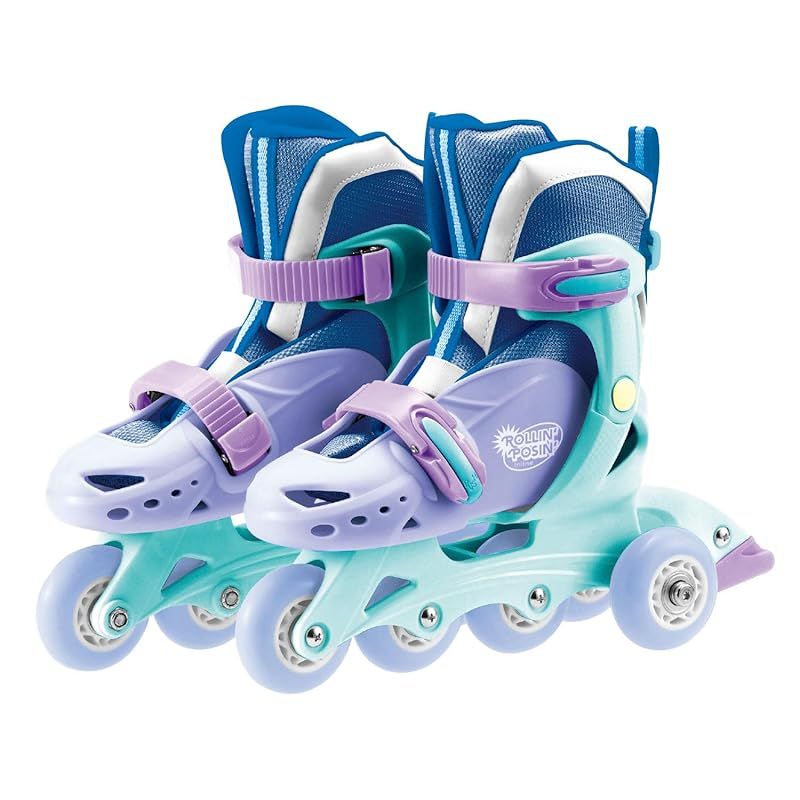 マルカ(Maruka) Rollin Posin Inline スマートブルー スポーツ インラインスケート 6歳～12歳 0