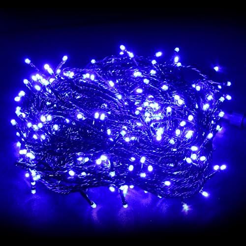 GOODGOODS イルミネーションライト LED電飾 屋外 防水 500球 30m イルミネーション クリスマス ツリーライト tree ホテル ベランダ フェンス 綺麗 屋内 装飾 雰囲気 ハロウィン 複数連結 部屋 庭 看板 フェンス 結婚式 国内発送
