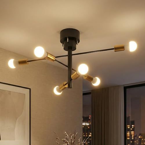 【ＣＯＭＦＯＲＴ ＺＯＮＥ】 シーリングライト 6灯 LED 照明器具 スポットライト E26口金 LED電球対応 シェードなし アーム回転 簡単取付 LEDシーリング 6畳 8畳 10畳 省エネ 天井照明 和室 洋室 寝室 ダイニング 子供部屋 リ 国内発送