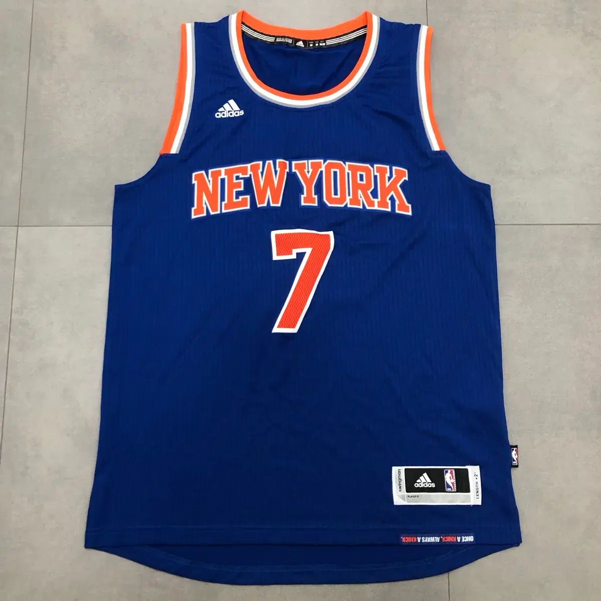 アディダス NEW YORK NIX キャメル メロ・アンソニー anthony バスケット ジャージ M