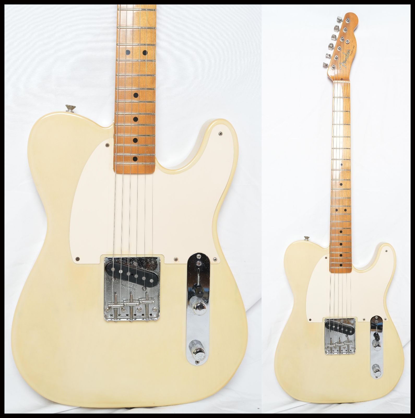★Fender Mexico 50’s Esquier TELECASTER White Blonde テレキャスター 状態良好 2006年製★