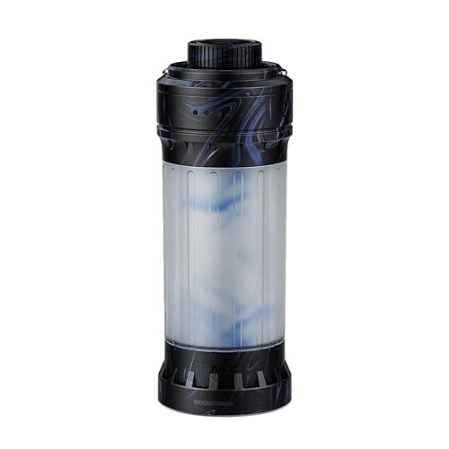 Fenix CL22R 充電式軽量マルチビームコンパクトランタン | 500ルーメン | 80m | 最大200時間 | 2600mAh | 無段階輝度 | レッドライトモード | カラフルなムード照明 | IP65 (ポーラーナイトブラック) 国内発送