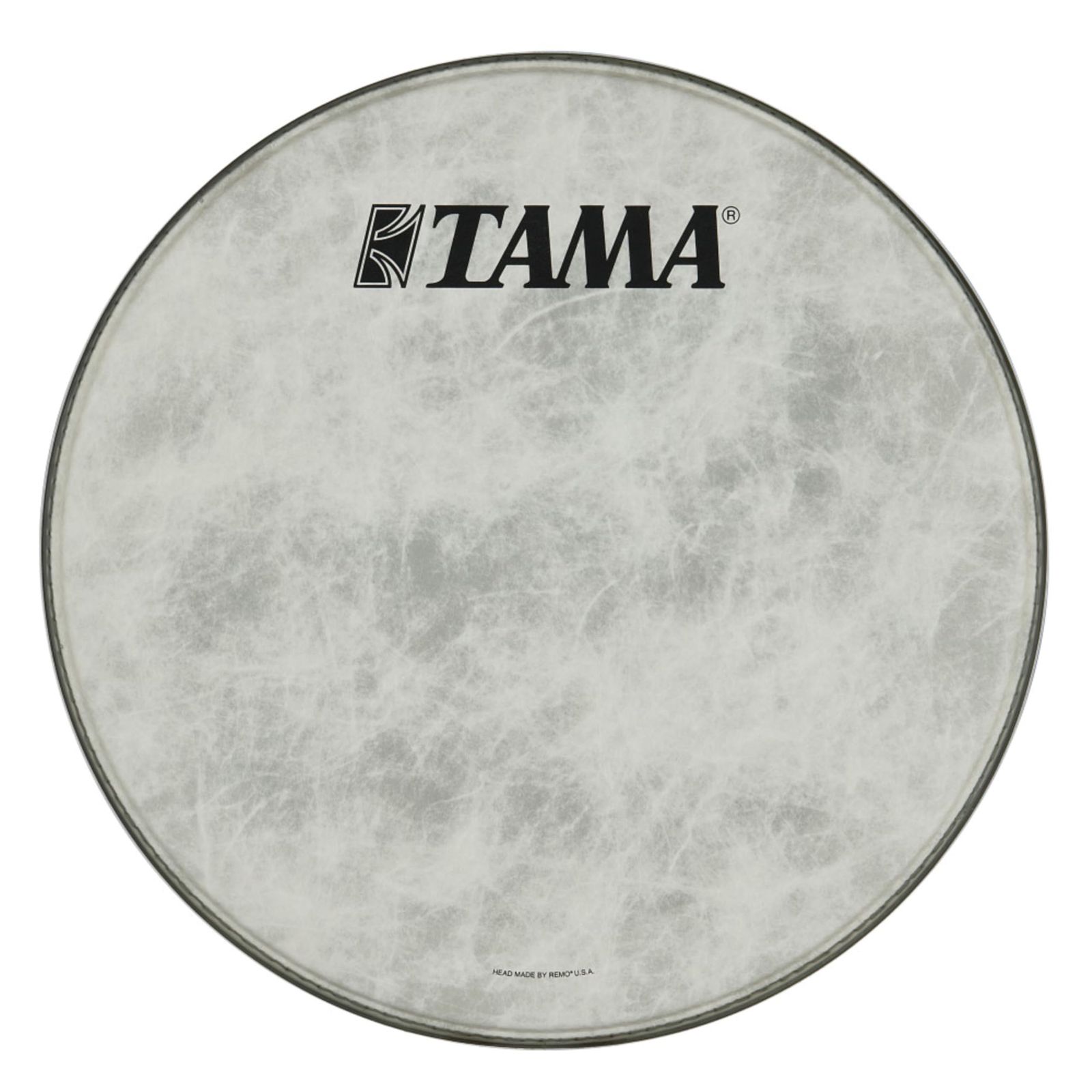 新品 TAMA [タマ] ドラムヘッド 20インチ 白地(REMO) TAMAロゴ黒 RF20BMST