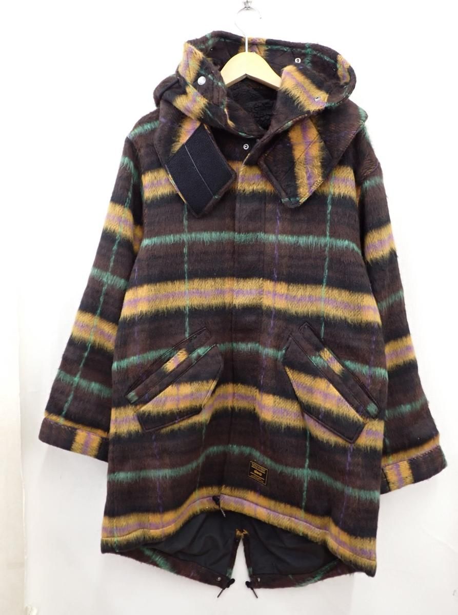 ★6986☆glamb グラム High Neck Mods Coat ハイネックモッズコート GB0324/JKT11　未使用美品　M