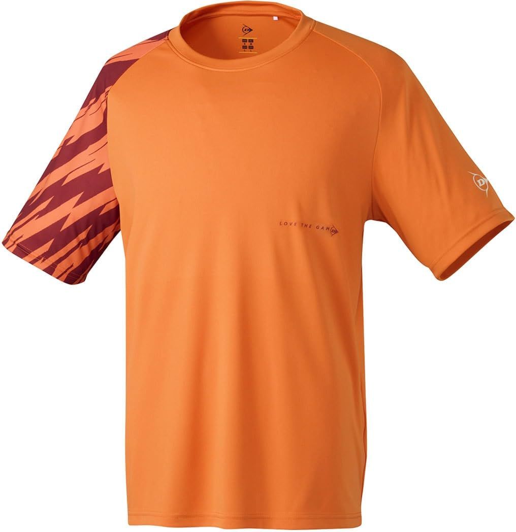 新品 [DUNLOP] ダンロップ テニスウエア Tシャツ ティーシャツ DAL8541 2025FW ｱﾌﾟﾘｺﾂﾄ O
