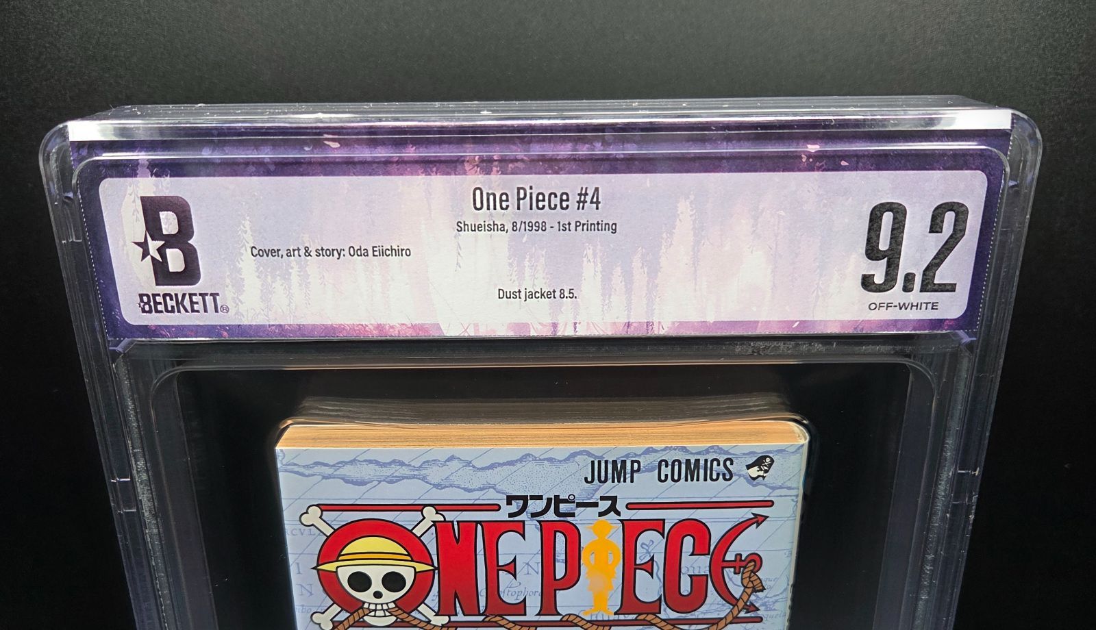 BGS 9.2 ワンピース ONE PIECE 4巻 Vol.4 初版 1st Printing Beckett