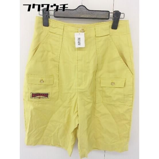 ◇ MU SPORTS エムユースポーツ ハーフ ショート パンツ サイズ42 イエロー レディース 【中古】 【1109060005846】