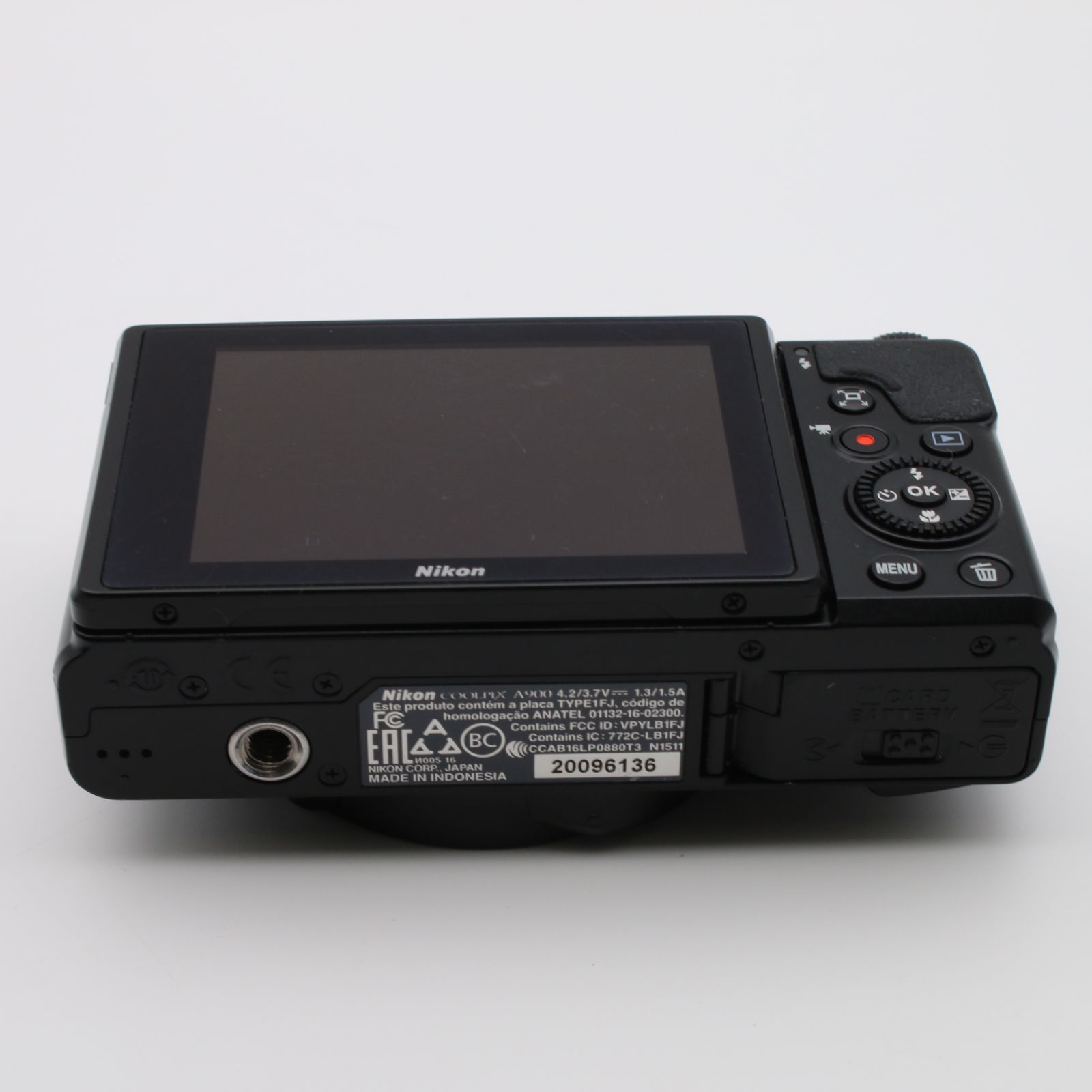極上品】 Nikon COOLPIX A900 光学35倍ズーム 2029万画素 ブラック