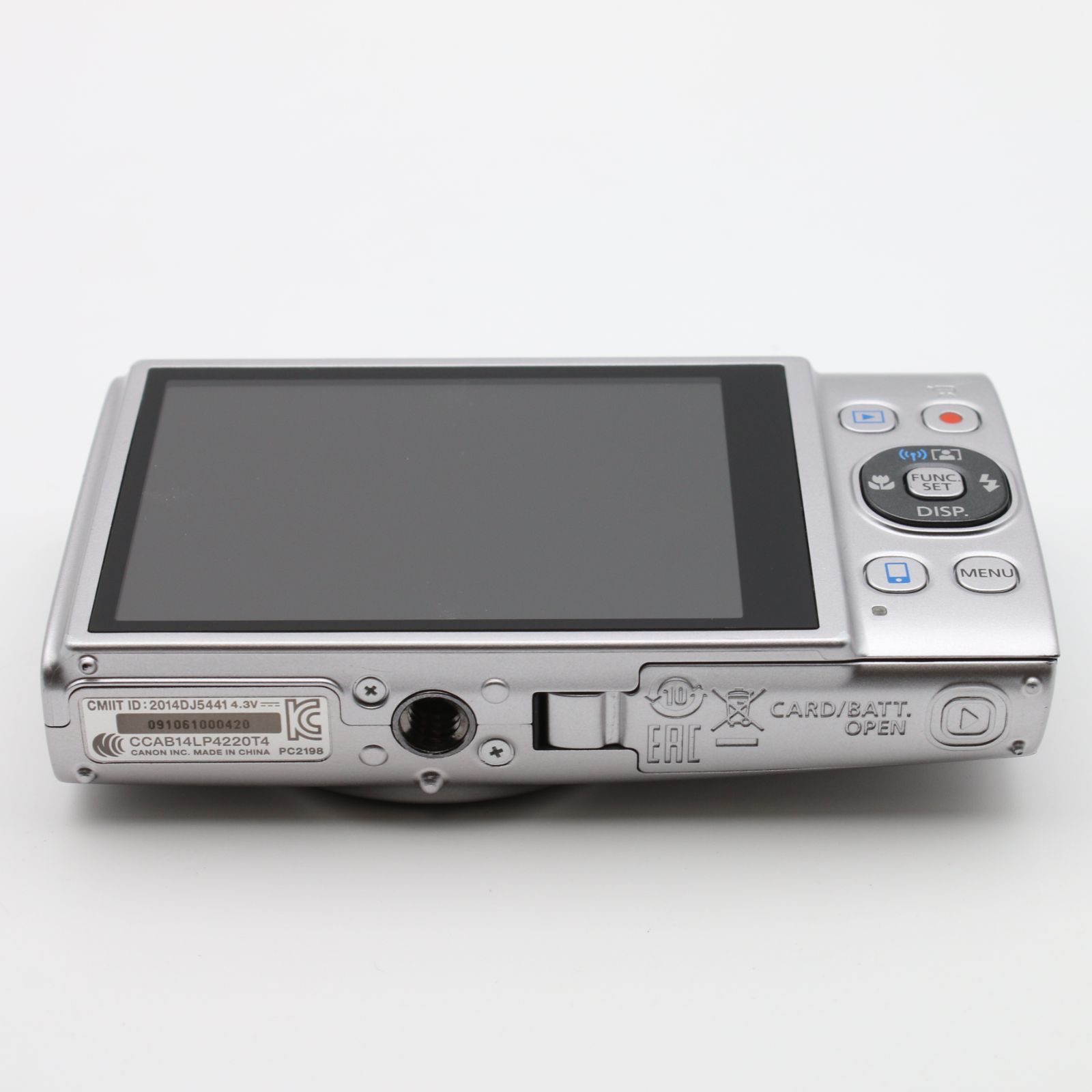 動作良好 canon IXY 640 PC2198 シルバー 本体 Canon デジタルカメラ IXY 640