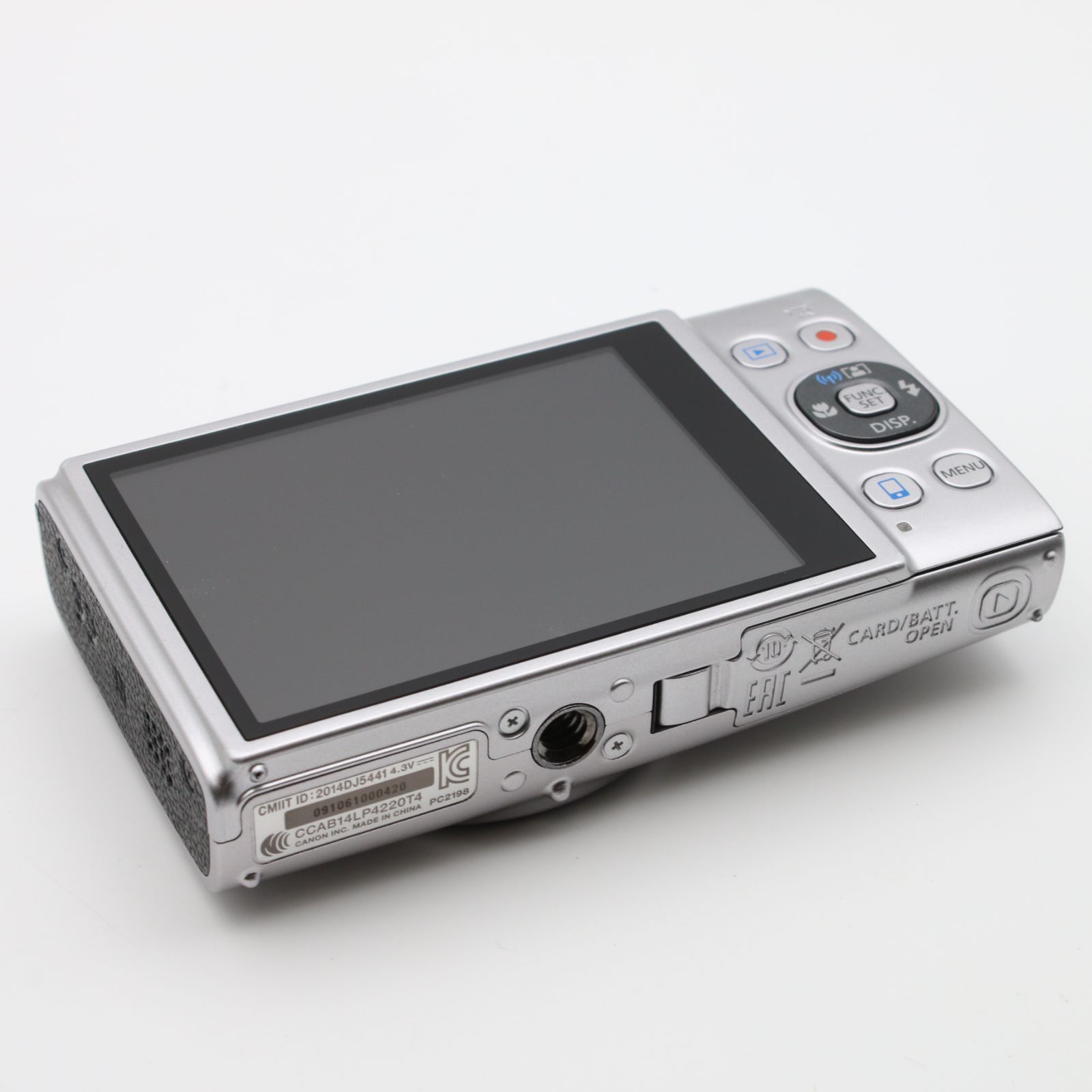 極上品】 Canon IXY 640 シルバー 光学12倍ズーム デジタルカメラ