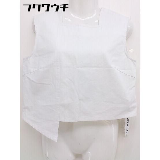 ◇ ◎ LAGUA GEM ラグア ジェム タグ付き ノースリーブ カットソー サイズM ホワイト レディース 【中古】 【1110130009695】