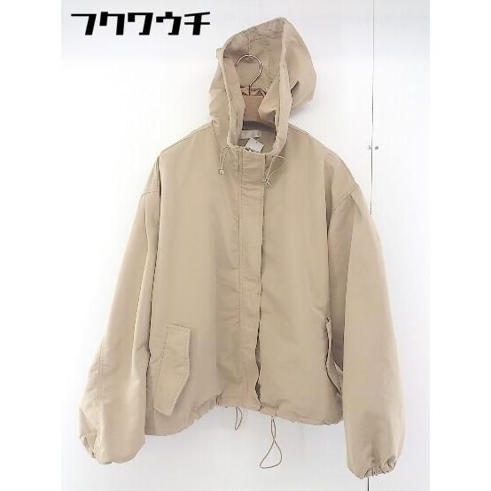 ◇ archives アルシーヴ 長袖 ジップアップ ジャケット ブルゾン サイズM ベージュ レディース 【中古】 【1110290003649】