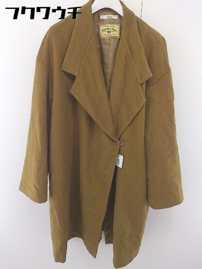 ◇ JOURNAL STANDARD relume ウール 長袖 コート サイズ F キャメル レディース 【中古】 【1112020012792】
