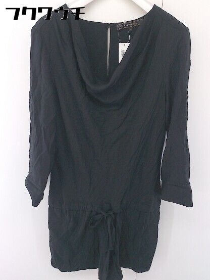 ◇ BCBGMAXAZRIA ビーシービージーマックスアズリア 長袖 オールインワン サイズXS ブラック レディース 【中古】 【1112020008306】