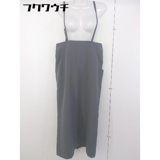 ◇ ReNorm by A.T リノームバイエーティー キャミソール ロング ワンピース サイズF グレー レディース 【中古】 【1112060000506】