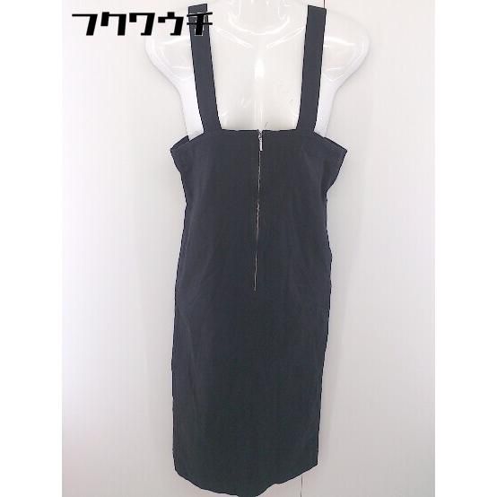 ◇ Sonny Label URBAN RESEARCH ストレッチ ノースリーブ 膝下丈 タイトワンピース サイズF ブラック レディース 【中古】 【1112270006565】