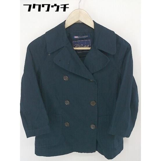 ◇ the churchill duffle company イギリス製 長袖 ピーコート サイズ34 ネイビー系 レディース 【中古】 【1112270002024】