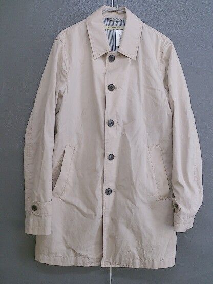 ◇ JOURNAL STANDARD ジャーナルスタンダード 長袖 コート サイズS ライトベージュ メンズ 【中古】 【1204050001584】