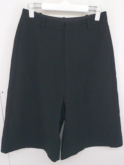 ◇ Ray BEAMS レイ ビームス 七分袖 ハーフパンツ サイズ1 ブラック レディース 【中古】 【1204230000581】