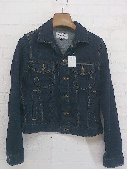◇ GLOBAL WORK グローバルワーク 長袖 デニム ジャケット Gジャン サイズM インディゴ レディース P 【中古】 【1211280003738】