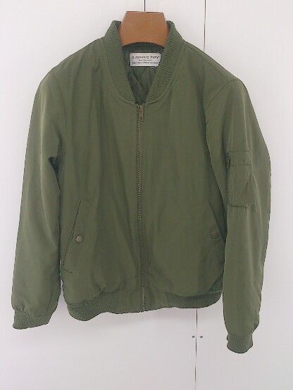 ◇ CIAOPANIC TYPY チャオパニックティピー 長袖 ジップアップ ジャケット ブルゾン サイズM グリーン系 レディース E 【1304180005114】